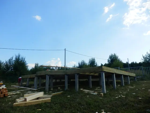 Строительство дома из бруса по проекту ДБ62 в Истринском районе д. Бужарово — фото 1