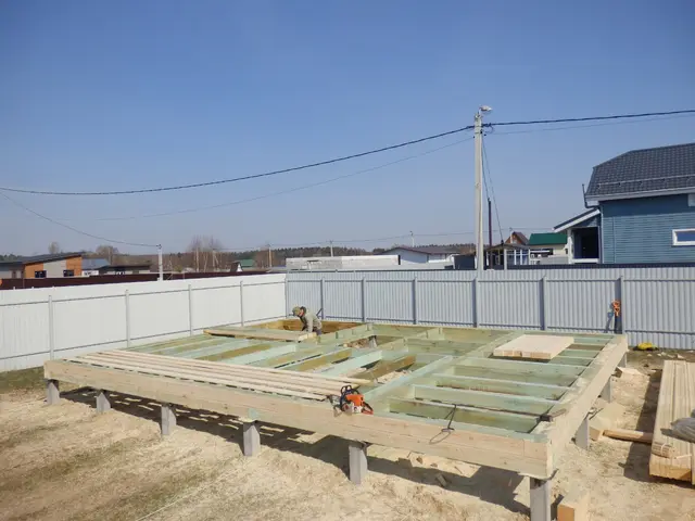 Строительство дома из бруса по проекту ДБ156 в Ступинском районе, д. Канищево — фото 1