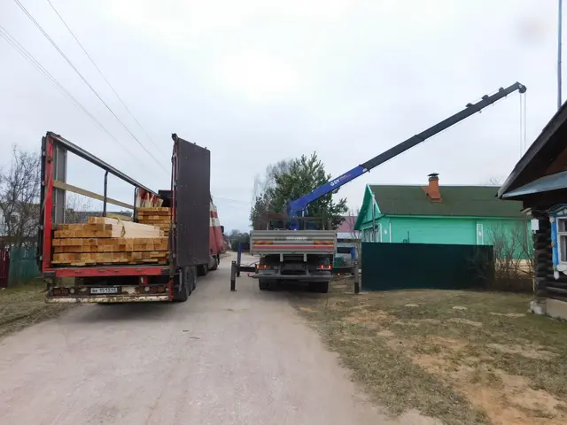 Строительство дома из бруса 7,5х9 м в Тверском области д. Первомайск — фото 1