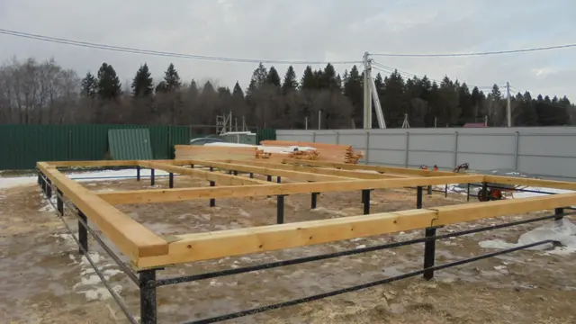 Строительство дома из бруса по проекту ДБ88 в Клинском районе д. Ельцово — фото 1